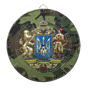 [200] Ukraine: Proposed Greater Coat of Arms Dartscheibe