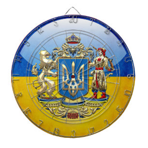 [200] Ukraine: Proposed Greater Coat of Arms Dartscheibe