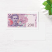 200 ukrainische Hrywnja-Banknote (Schreibtisch)