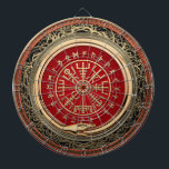 [200] Vegvisir - Viking-Goldmagischer Runic Dartscheibe<br><div class="desc">` Viking vorstellend, hütet' Sammlung durch Serge Averbukh und stellt konvergente Mediummalereien verschiedener Viking-Relikte, der Artefakte und der historischen Schätze zur Schau. Hier finden Sie die Kunststücke und kennzeichnen Vegvisir - Viking-Goldmagischen Runic Kompass. Ein Vegvisir (isländischer "Wegweiser ") ist eine isländische magische Daube, die dem Träger helfen soll, ihre Weise...</div>