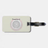 [200] Vegvisir - Viking Silver Magic Runic Compass Gepäckanhänger (Rückseite horizontal)