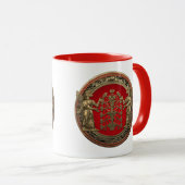 [200] Zwei Gold Ninurtas mit Baum des Lebens Tasse (VorderseiteRechts)