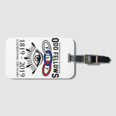 200th Gepäckanhänger des Jahrestags-IOOF (Vorderseite (Horizontal))