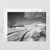 2010-01-07_12.25.10 - Schneefall auf Fox Hill Lane Postkarte (Vorne/Hinten)