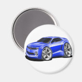 2010-11 Camaro Blue Car Magnet (Vorderseite/Rückseite)