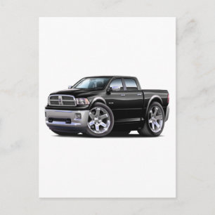 2010/12 Ram Dual Black Truck Postkarte