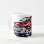 2010-12 RAM-kastanienbrauner LKW Kaffeetasse (Vorderseite Links)
