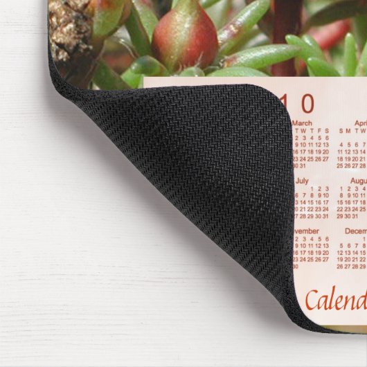 2010-2011 Blumenkalender Mousepad (Ecke)