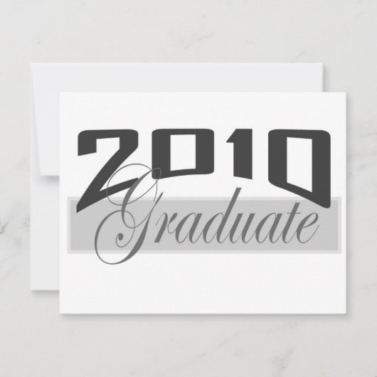 2010 Absolvent Ankündigung (Vorderseite)