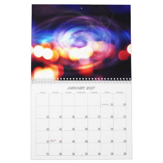 2010 abstrakter Kalender (Jan 2027)
