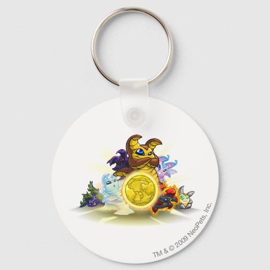 2010 Altador Cup Yooyu Group Schlüsselanhänger (Vorderseite)