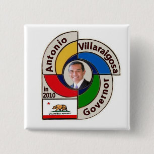 2010 Antonio Villaraigosa Square Button