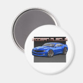 2010_Camaro_Blue Magnet (Vorderseite/Rückseite)
