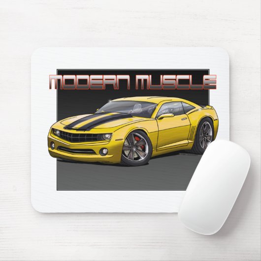2010_Camaro_Yellow Mousepad (Mit Mouse)