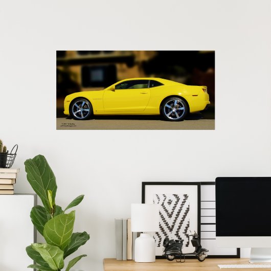 2010 CHEVY CAMARO POSTER (Heimbüro)