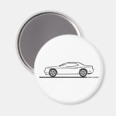 2010 Dodge Challenger Magnet (Vorderseite/Rückseite)