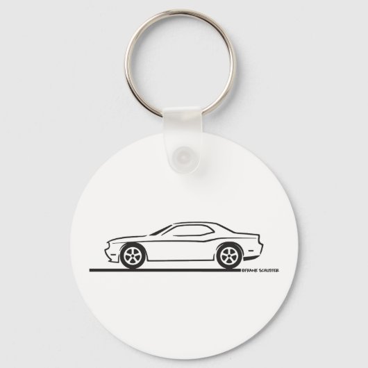 2010 Dodge Challenger Schlüsselanhänger (Vorderseite)