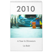 2010: Ein Jahr in Dinosauriern Kalender (Titelbild)