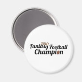 2010 Fantasy-Fußball-Champion Magnet (Vorderseite/Rückseite)