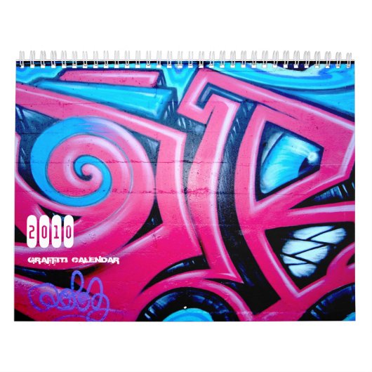 2010 Graffiti-Kalender Kalender (Titelbild)