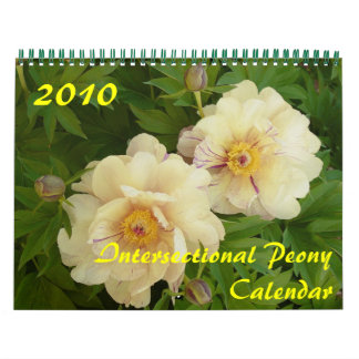 2010 Intersektionaler Peonkalender Kalender