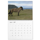 2010 Kalender-isländisches Pferdethema Kalender (Mär 2027)