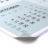 2010 KALENDER POSTER ZUNEHMEND (Ecke)