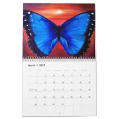 2010 Kalender-Schmetterlings-Malerei Kalender (Mär 2027)