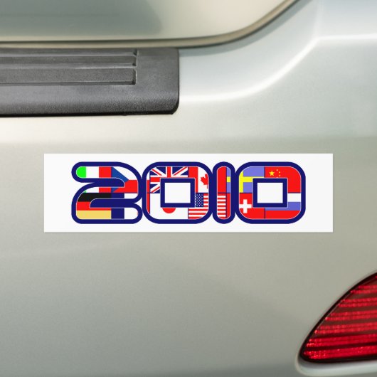 2010 Landesflaggen Autoaufkleber (Auf Auto)