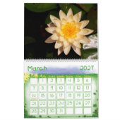 2010, Lotos-Blume Kalender (Mär 2027)