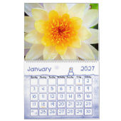 2010, Lotos-Blume Kalender (Jan 2027)