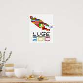 2010: Luge Poster (Küche)