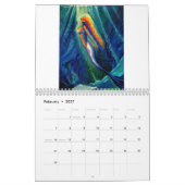 2010 magischer Meerjungfrau-Kalender Kalender (Feb 2027)
