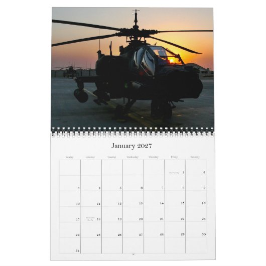 2010 MilitärSilhouetten Kalender (Jan 2027)