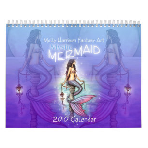 2010 Mystic Mermaid Kalender von Molly Harrison