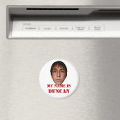 2010 Refridgerator Magnet, Mein Name ist Duncan Magnet (In Situ (Geschirrspüler))