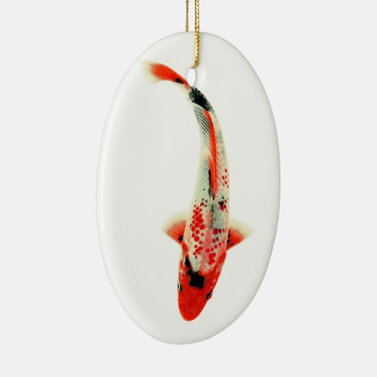 2010 Rot Koi Keramikornament (Rechts)