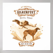 2010 Silkenfest Logo Crystal Buckey Poster/Print Poster (Vorne)