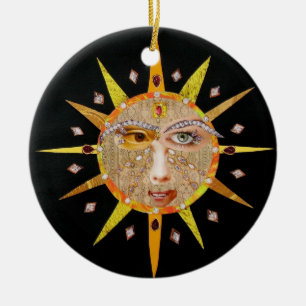 2010 Sun-Mandala-Verzierung Keramikornament