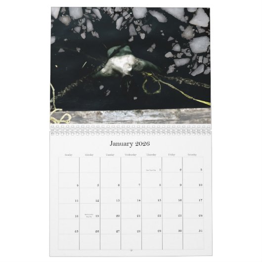 2011, 12 Monate beunruhigende Bilder durch Y… Kalender (Jan 2026)