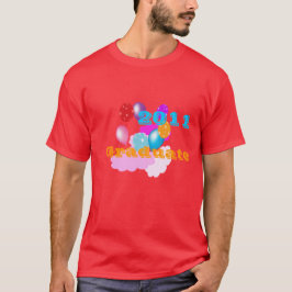 2011 Absolvent Shirt bunte Ballons und Wolken
