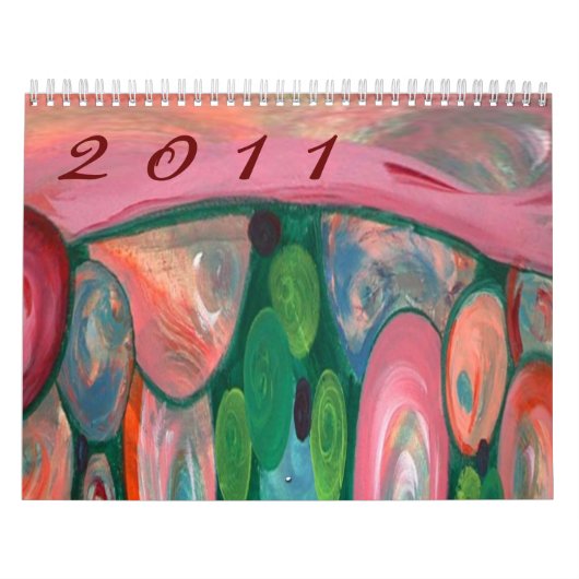 2011 abstrakter Kalender (Titelbild)