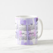 2011 abstrakter Kalender Kaffeetasse (VorderseiteRechts)