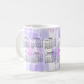 2011 abstrakter Kalender Kaffeetasse (Vorderseite Links)