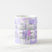 2011 abstrakter Kalender Kaffeetasse (Mittel)