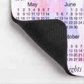 2011 abstrakter Kalender Mousepad (Ecke)
