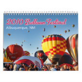 2011 Albuquerque, Nanometer-Ballon-Festival Kalender (Titelbild)