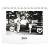 2011 alte Auto-und Leute-Kalender Kalender (Titelbild)