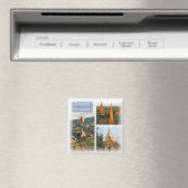 2011 Asien, Myanmar, Bagan, Pagode, Kühlschrank Magnet (In Situ (Geschirrspüler))