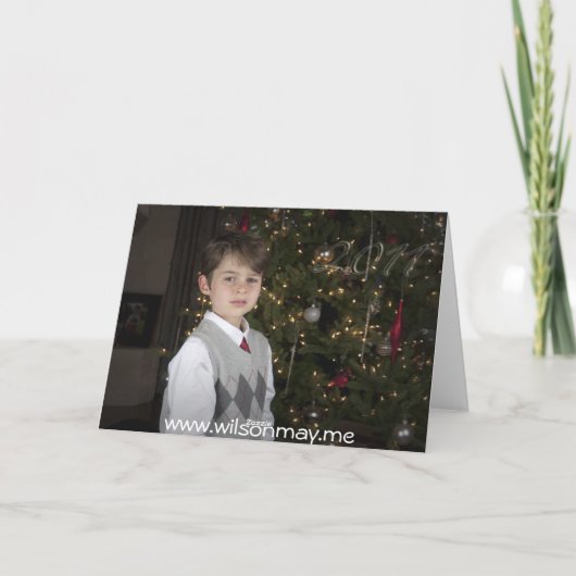 2011 Christmas Feiertagskarte (Rückseite)